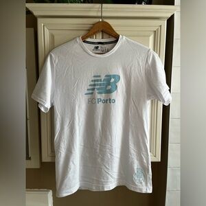 New Balance FC Porto Tee Shirt White Size Large Men White Soccer